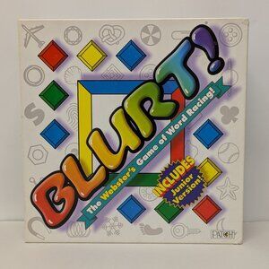 Blurt Board Game - The Webster's Game of Word Racing